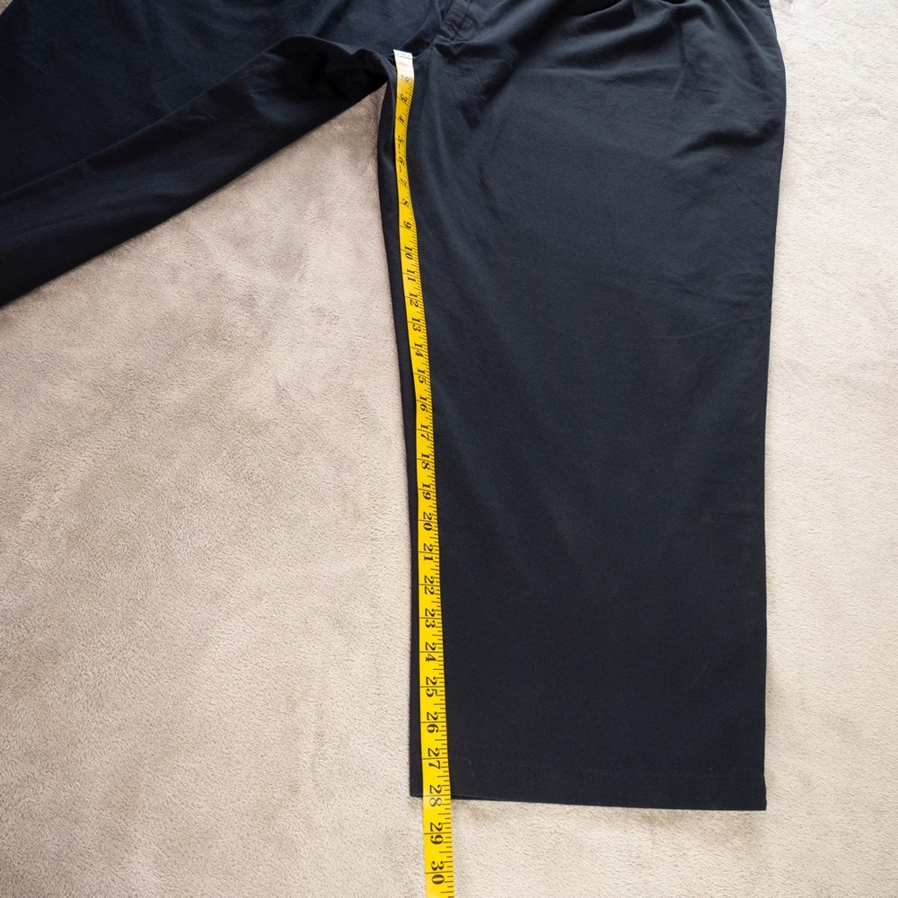 George Foreman Men's Big & Tall Blue Chino Pants Size 52x28 Relaxed Fit Plus - Picture 11 of 12